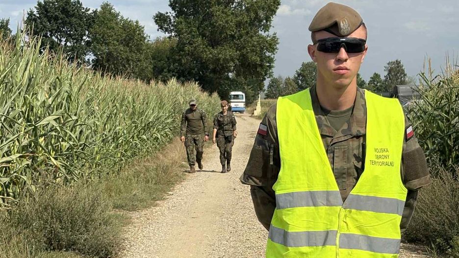 Żołnierze WOT są na miejscu