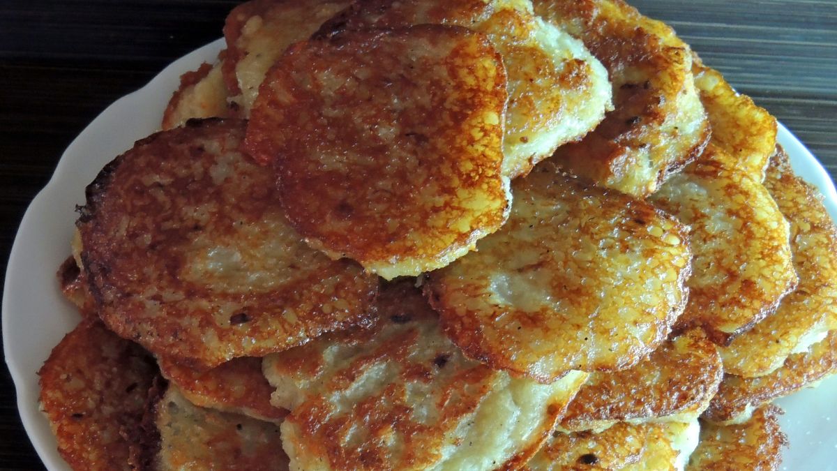 Placki ziemniaczane po bieszczadzku zawierają nietypowy dodatek