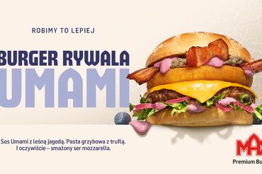 Burger, który pachnie lasem