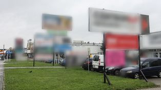 Rzeszów: Aktywiści krytykują brak działań wobec reklamowego bałaganu