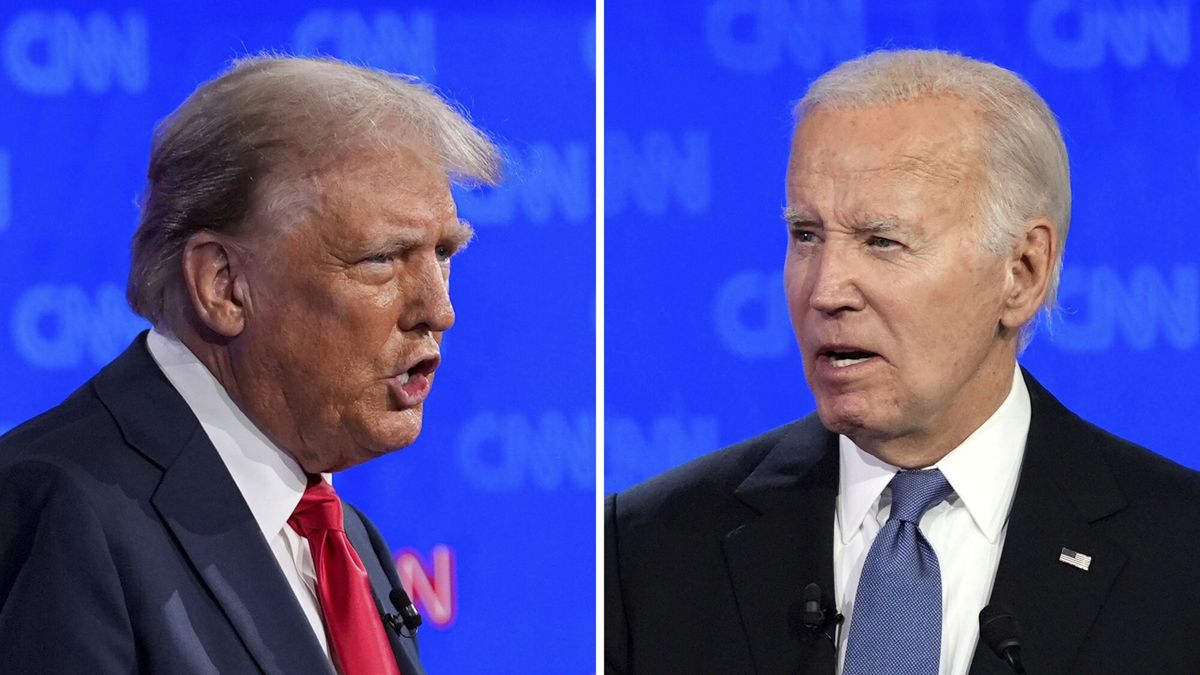 Debata prezydencka Biden - Trump