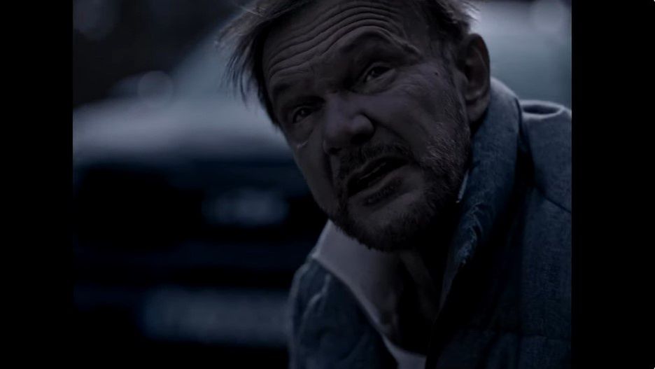 Cezary Pazura na planie filmu "Ludzie"