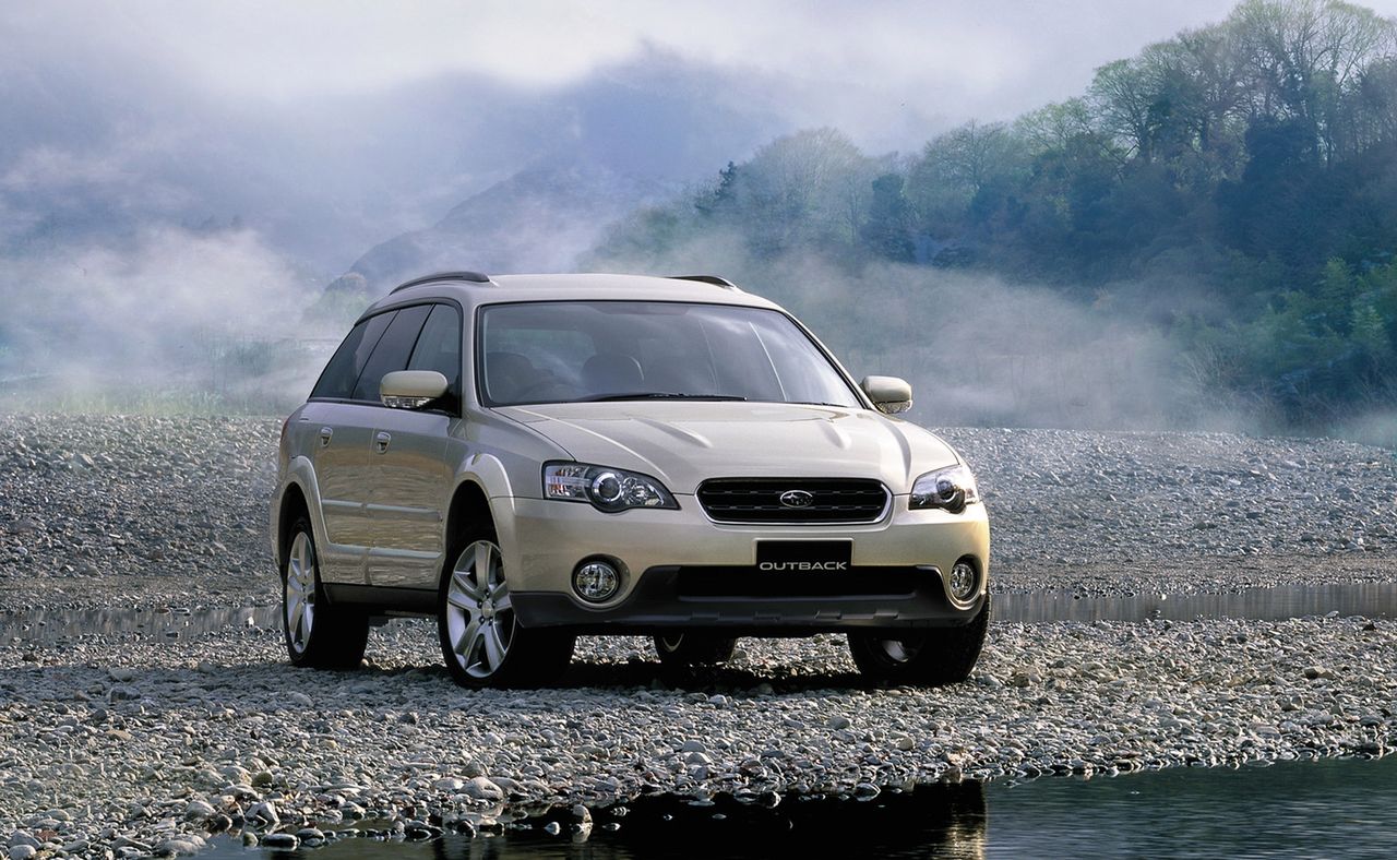 Subaru Outback III to podniesione Legacy IV