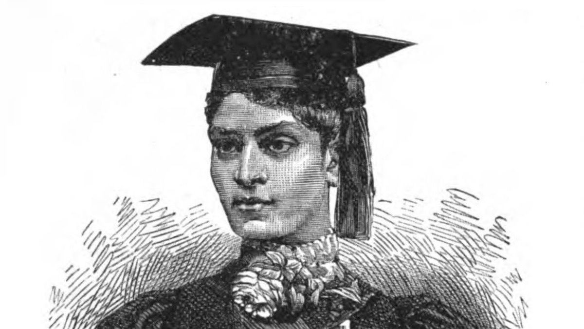 Cornelia Sorabji na ilustracji opublikowanej w 1889 roku.