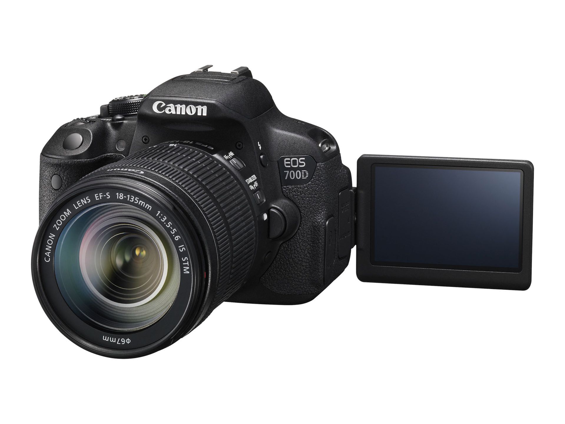 Canon EOS 700D z nowym obiektywem 18-55mm f/3.5-5.6 IS z cichym silnikiem STM 4