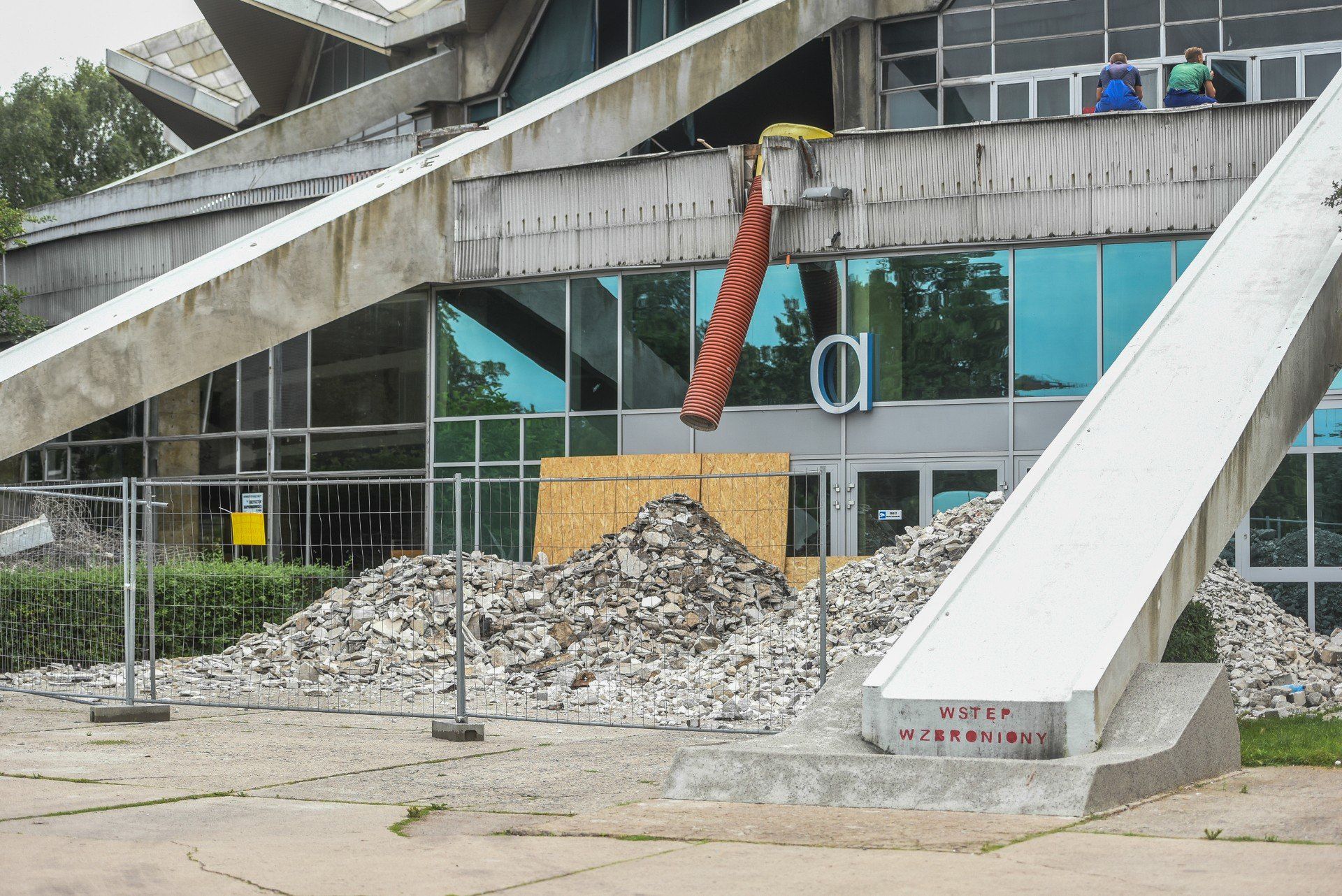 Hala Arena przechodziła już drobny remont