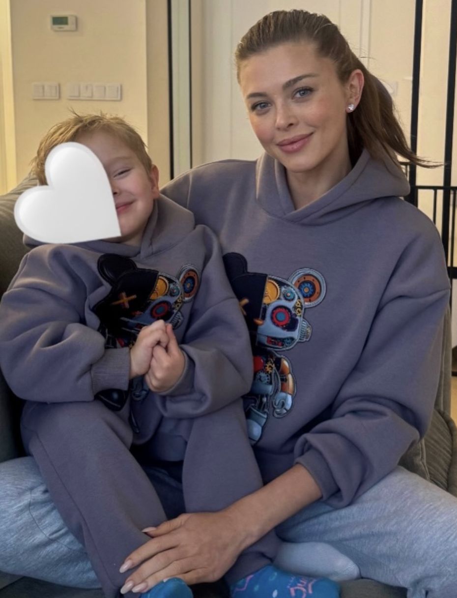 Joanna Opozda z synem