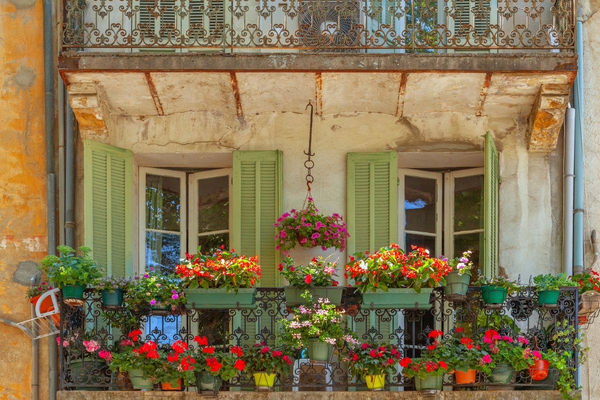 Balkon francuski.