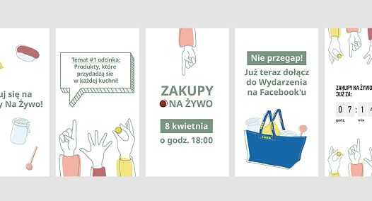 IKEA zaprasza do kupowania na żywo na Facebooku