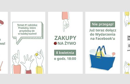 IKEA zaprasza do kupowania na żywo na Facebooku