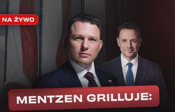 Trzaskowski u Mentzena popularniejszy niż Nawrocki. TVN24 i Republika zdeklasowały konkurentów