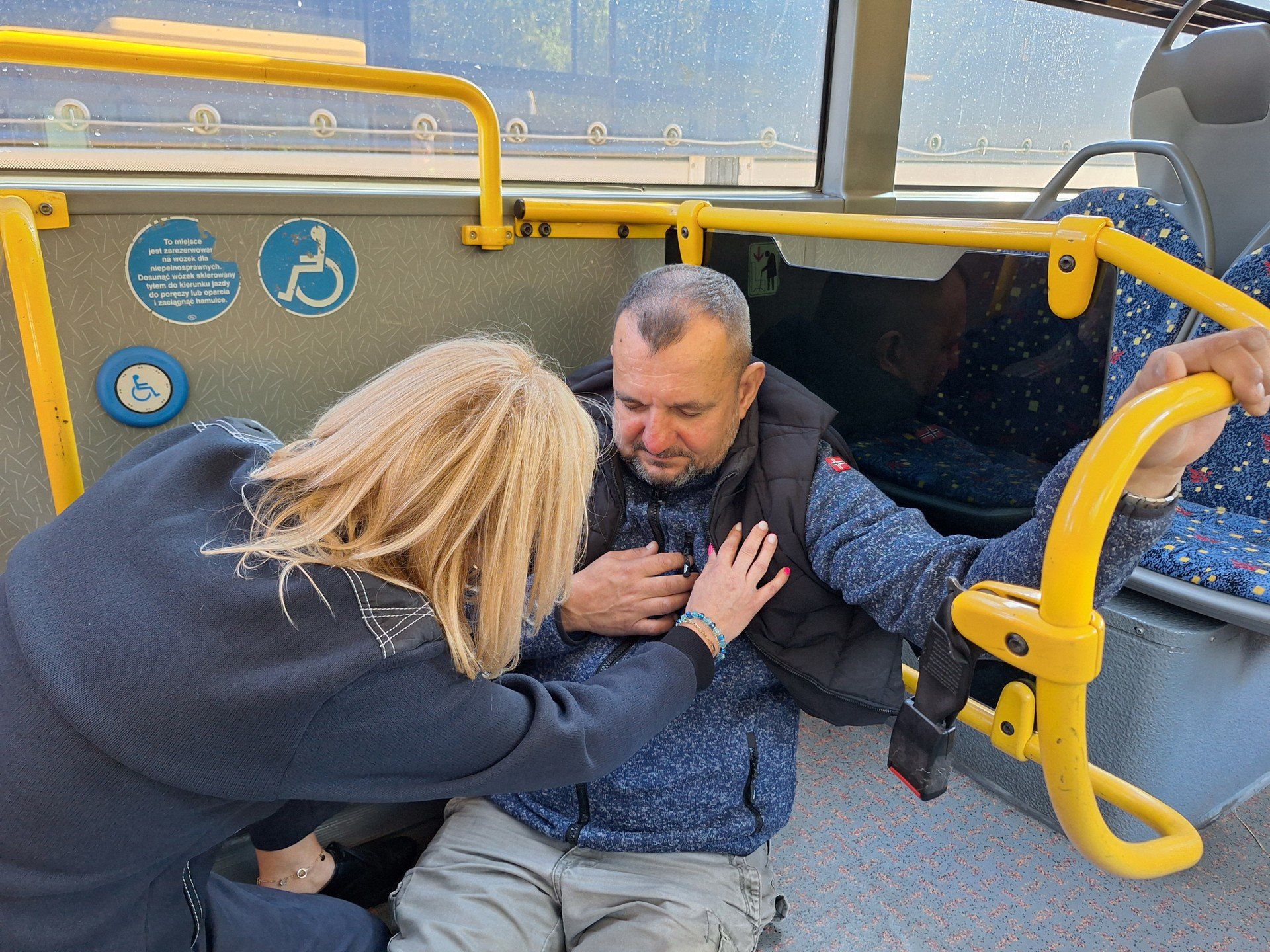 Tak przebiegają konkursowe zmagania. Kierowcy autobusów nie mają łatwo w pracy, a tu jeszcze trudniej