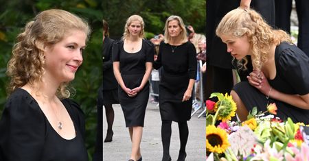 18-letnia wnuczka królowej Elżbiety II ogląda kwiaty i wiadomości złożone w hołdzie monarchini (ZDJĘCIA)