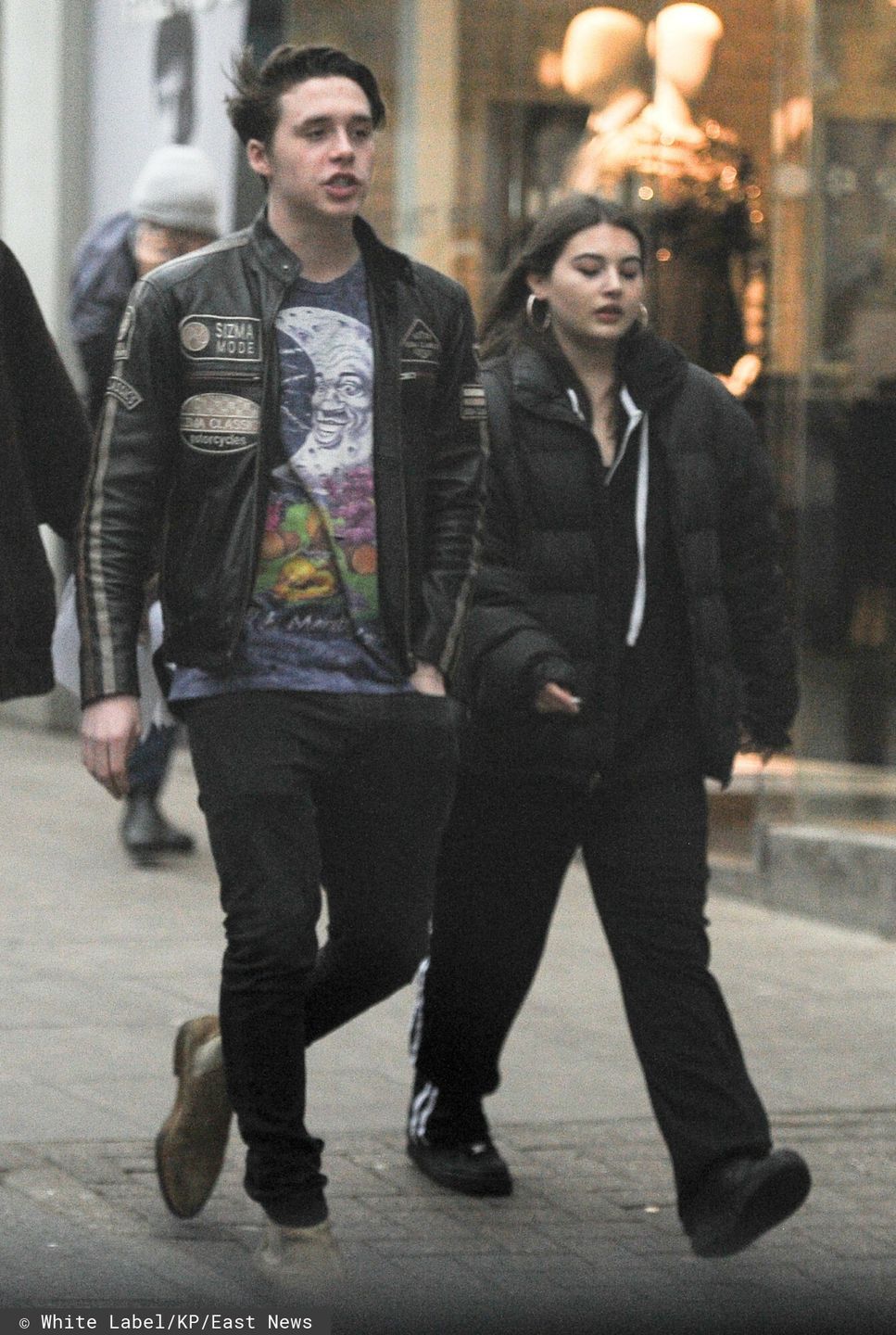 Brooklyn Beckham i Kim Turnbull