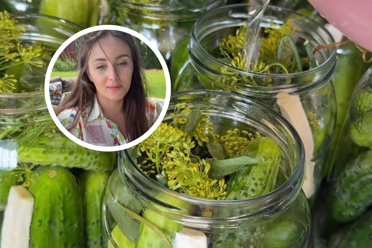 Anna Bardowska robi ogórki kiszone po swojemu
