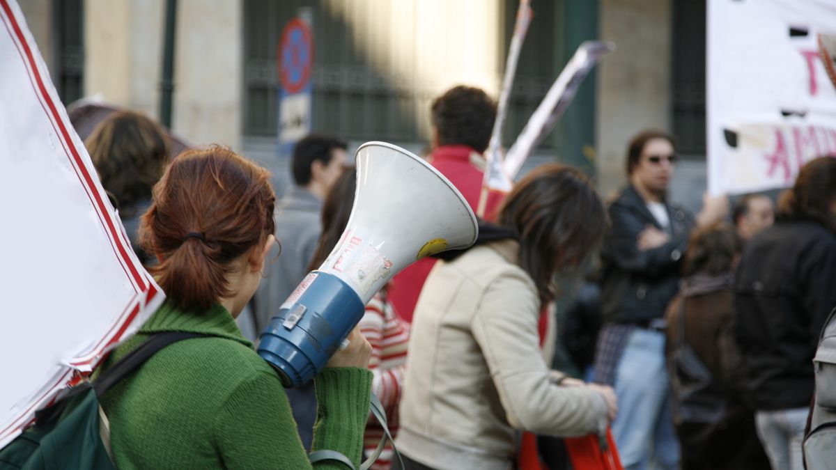 Demonstracja. Zdjęcie ilustracyje