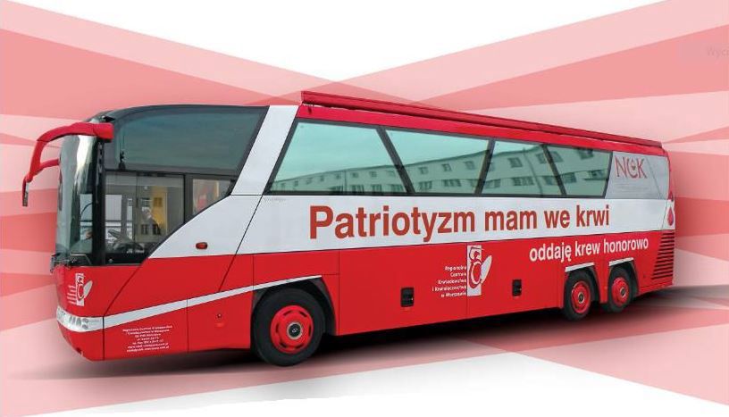 Warszawa. Krew na wagę złota. Charakterystyczny czerwony ambulans zawita na Ursynów