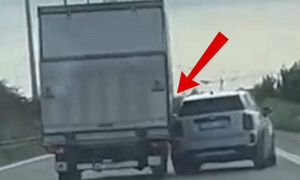 Skandal z Polakiem w Belgii. Szalał na drodze E34. "Chory psychicznie"