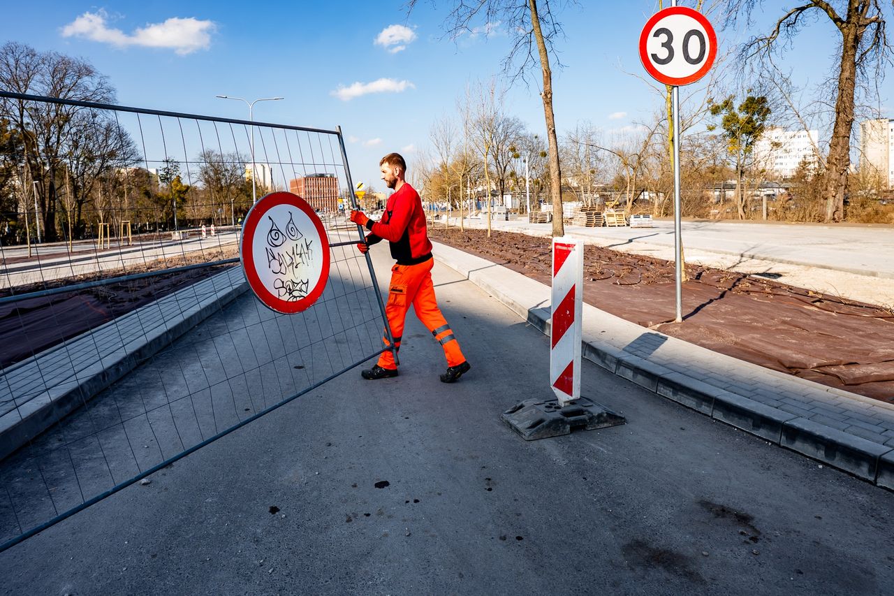 Już możemy jechać trasą staromostową. Na razie tylko tymczasowo [fotorelacja]