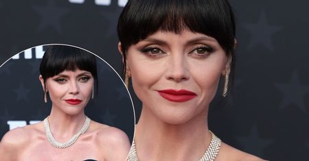 43-letnia Christina Ricci w lateksie. Wyglądała jak Morticia Addams?