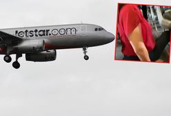Skandal w samolocie linii Jetstar. Musiała się czołgać po podłodze