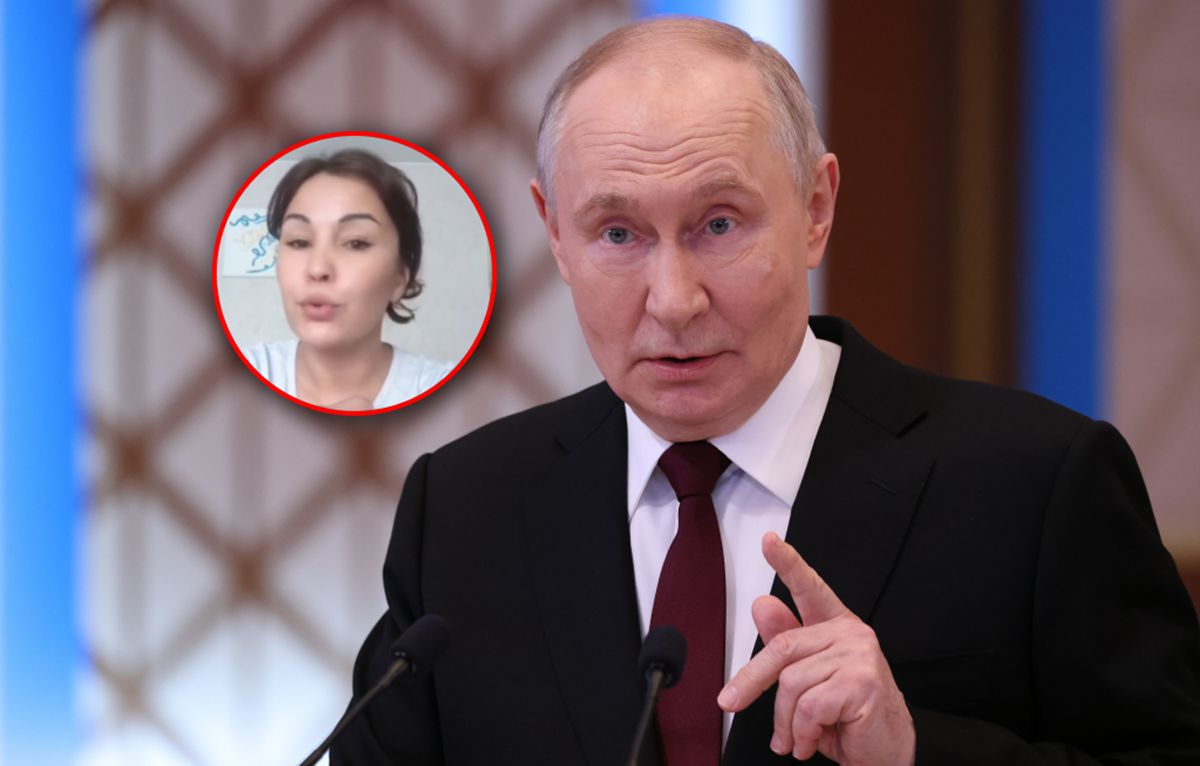 "Jesteś mordercą". Rosjanka nagrała apel do Putina