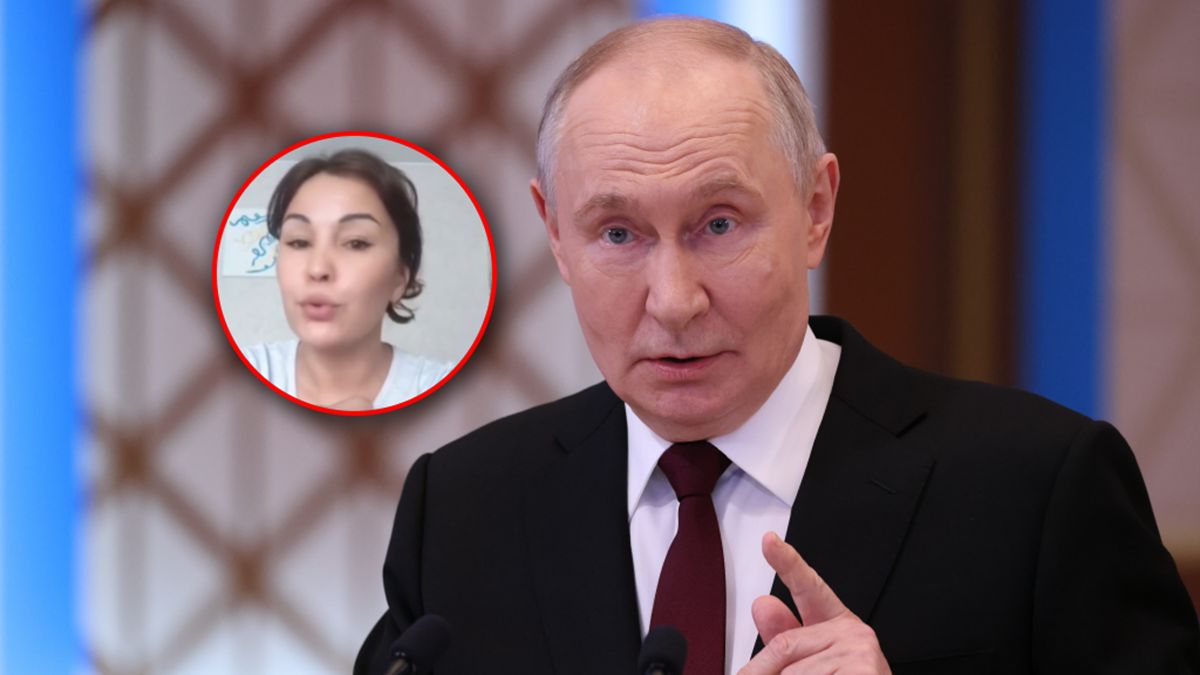 Rosjanka nagrała film do Putina.