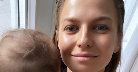 Anna Lewandowska pokazała twarz córki. Niewiele jest takich zdjęć