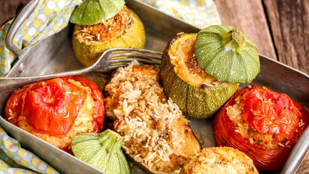 Faszerowane warzywa to świetna kolacja