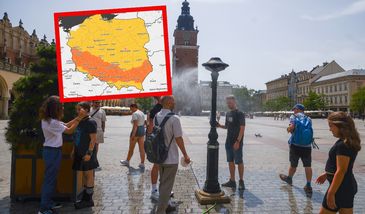 Skwar leje się z nieba. Przyjdą burze. IMGW ostrzega