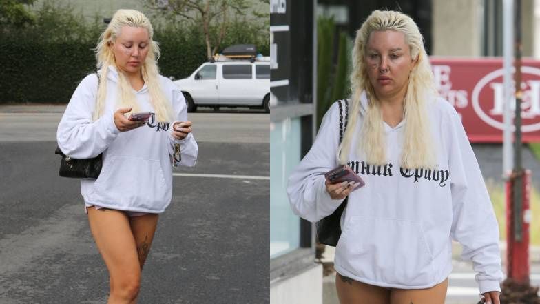 Amanda Bynes w króciutkich szortach przechadza się po Hollywood (FOTO)