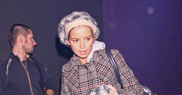 Przybylska w berecie
