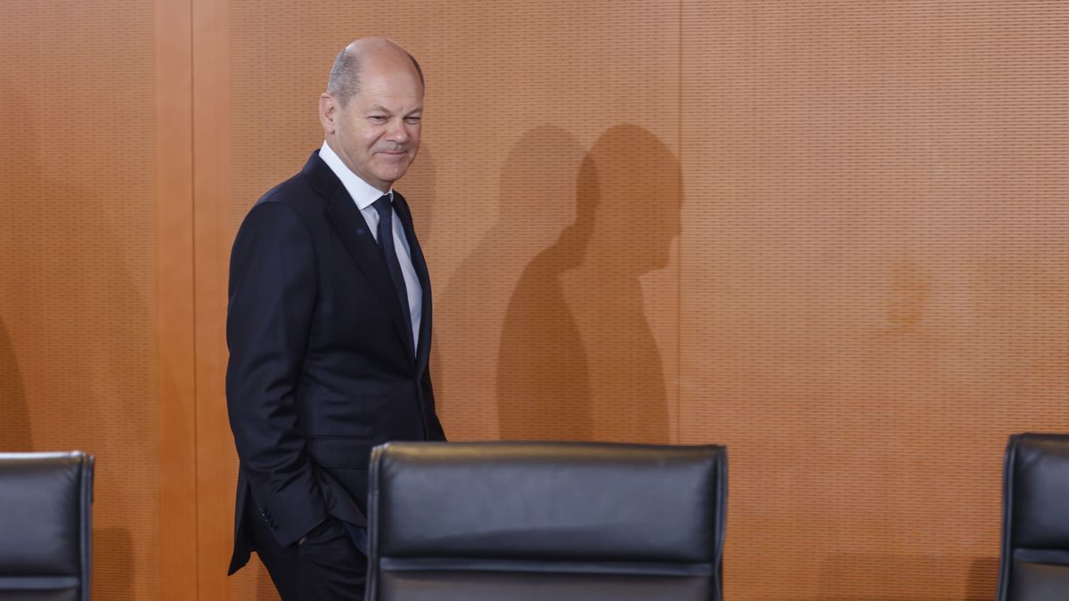 Na zdjęciu kanclerz Niemiec Olaf Scholz