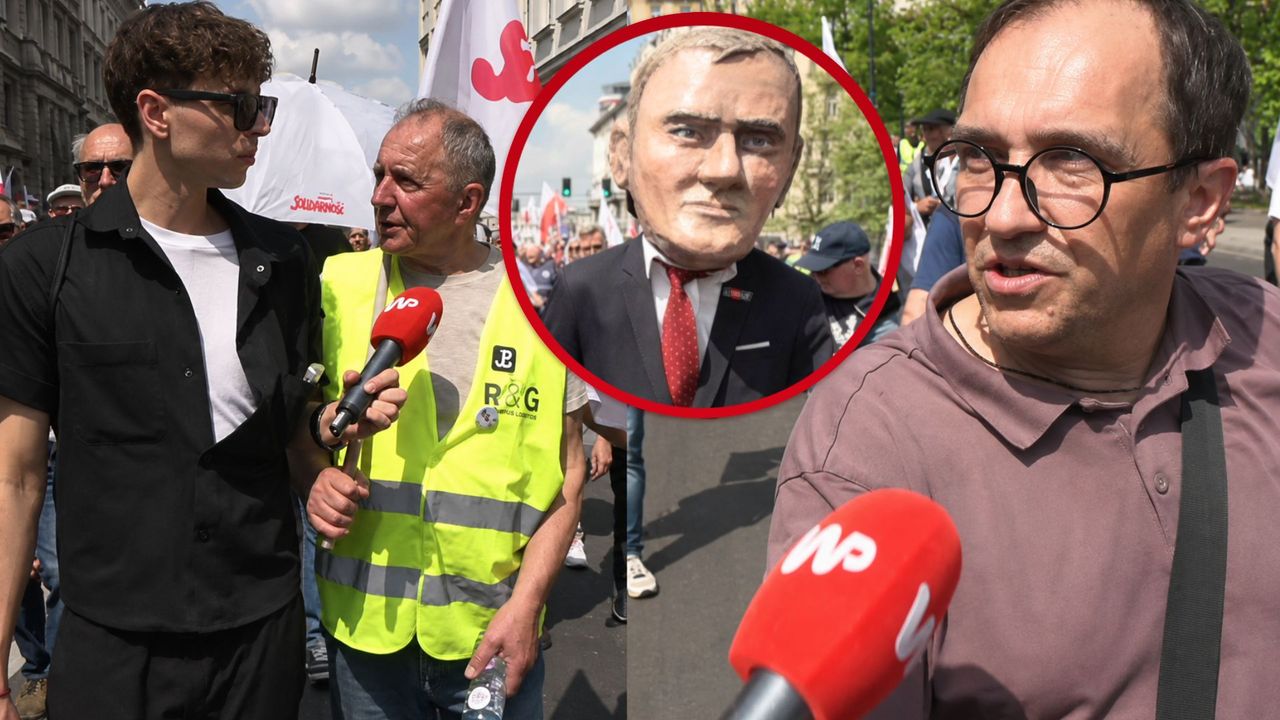 Protest Solidarności. Wrzawa i mocne słowa na ulicach Warszawy