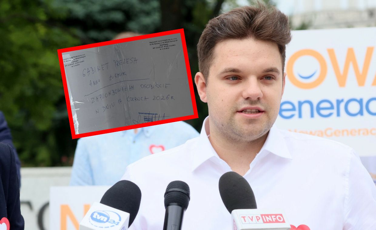 Tak dzisiaj wygląda gabinet prezes. W tle afera z Kacprzykiem