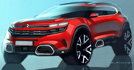Futurystyczny SUV Citroëna zadebiutuje już w przyszłym miesiącu