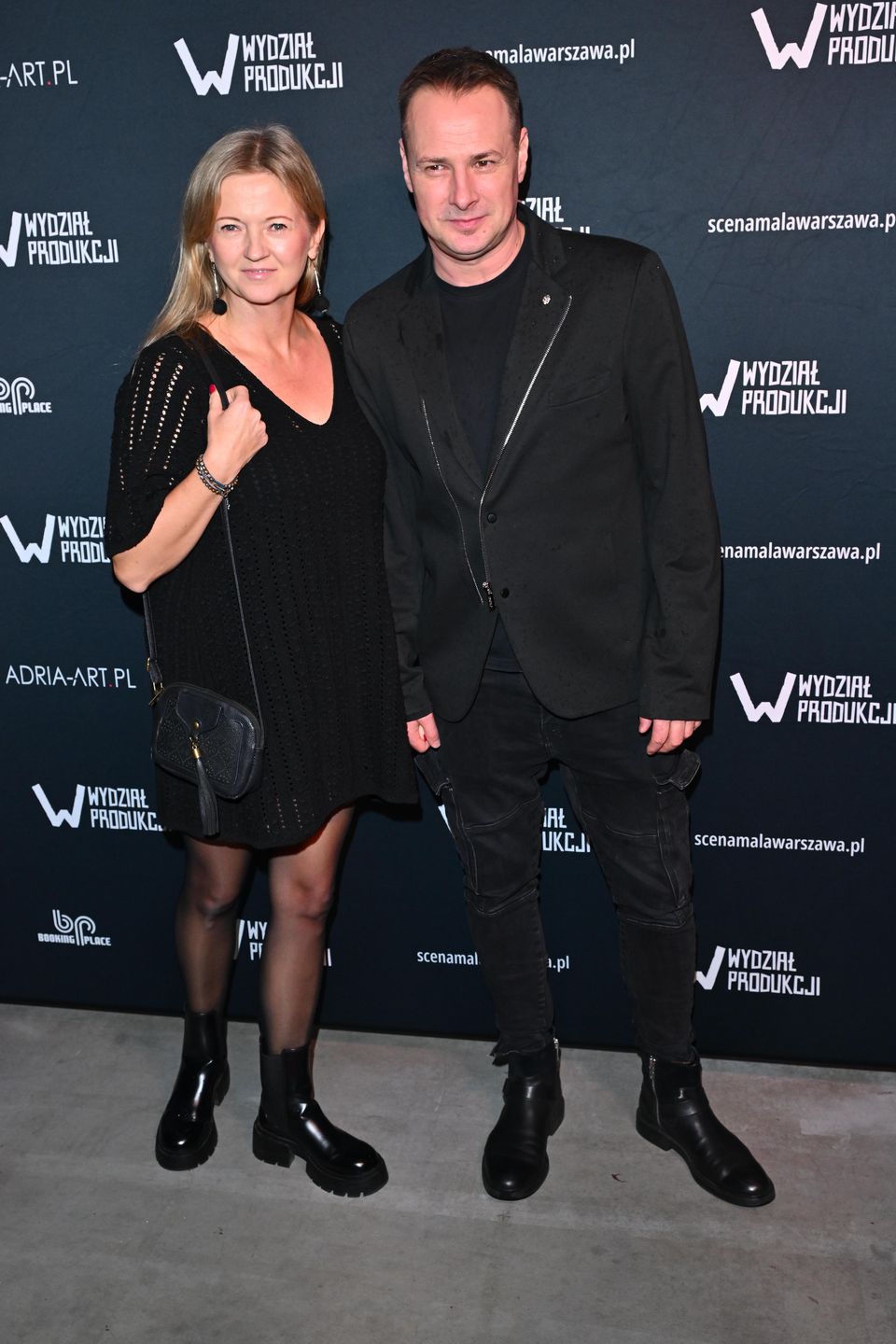 Paweł Małaszyński z żoną