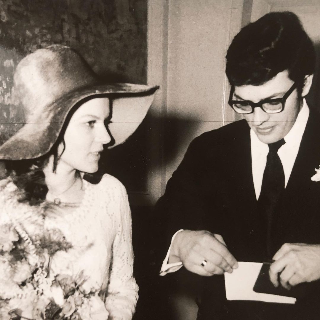 Teresa i Dariusz Rosati w dniu ślubu