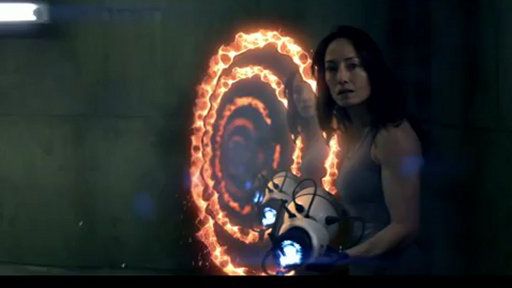 Short na podstawie gry Portal 1