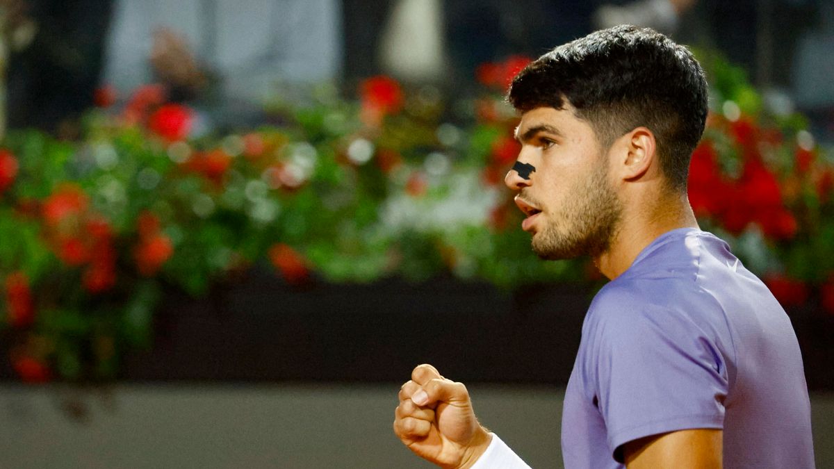PAP/EPA / Fabio Frustaci / Na zdjęciu: Carlos Alcaraz