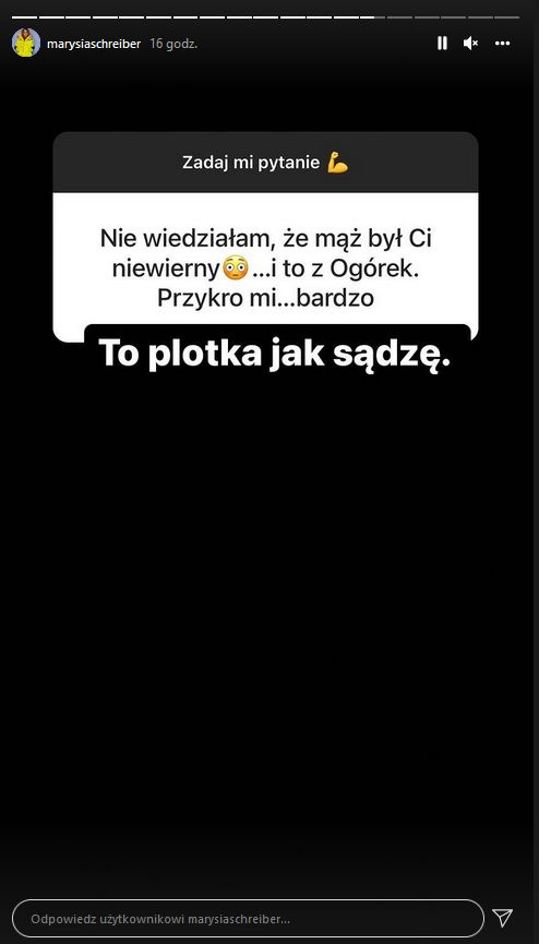 InstaStory Marianny Schreiber 