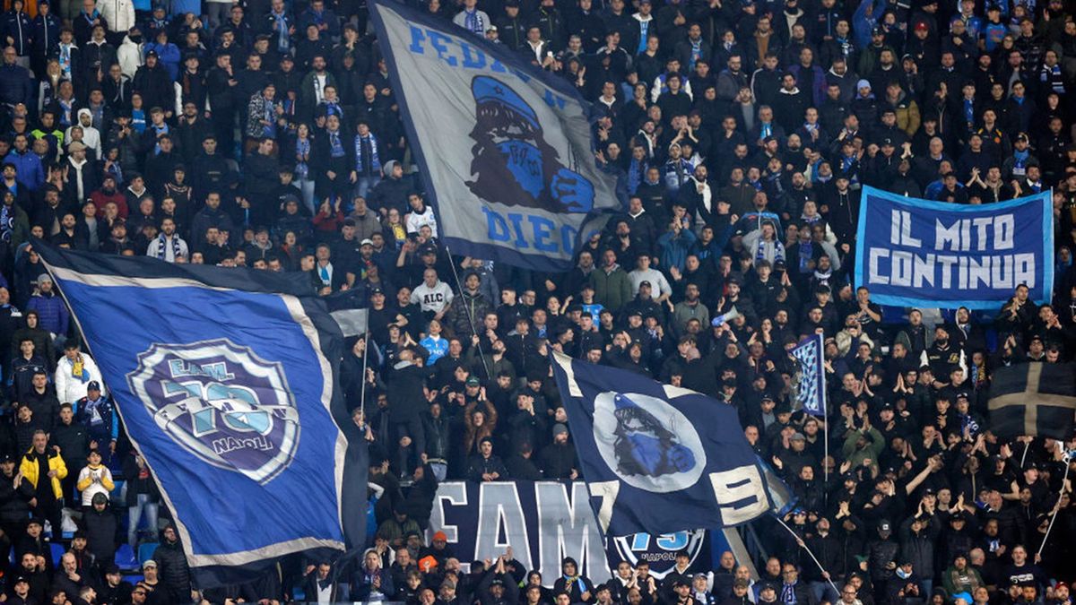 Getty Images / Matteo Ciambelli / DeFodi Images / Na zdjęciu: kibice Napoli