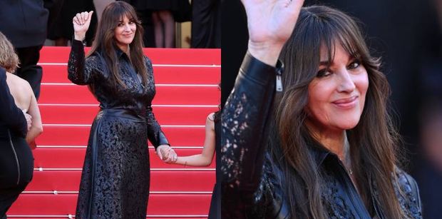 Monica Bellucci od lat uznawana jest za "najpiękniejszą kobietę świata". W Cannes oczarowała w skórzanej kreacji (ZDJĘCIA)