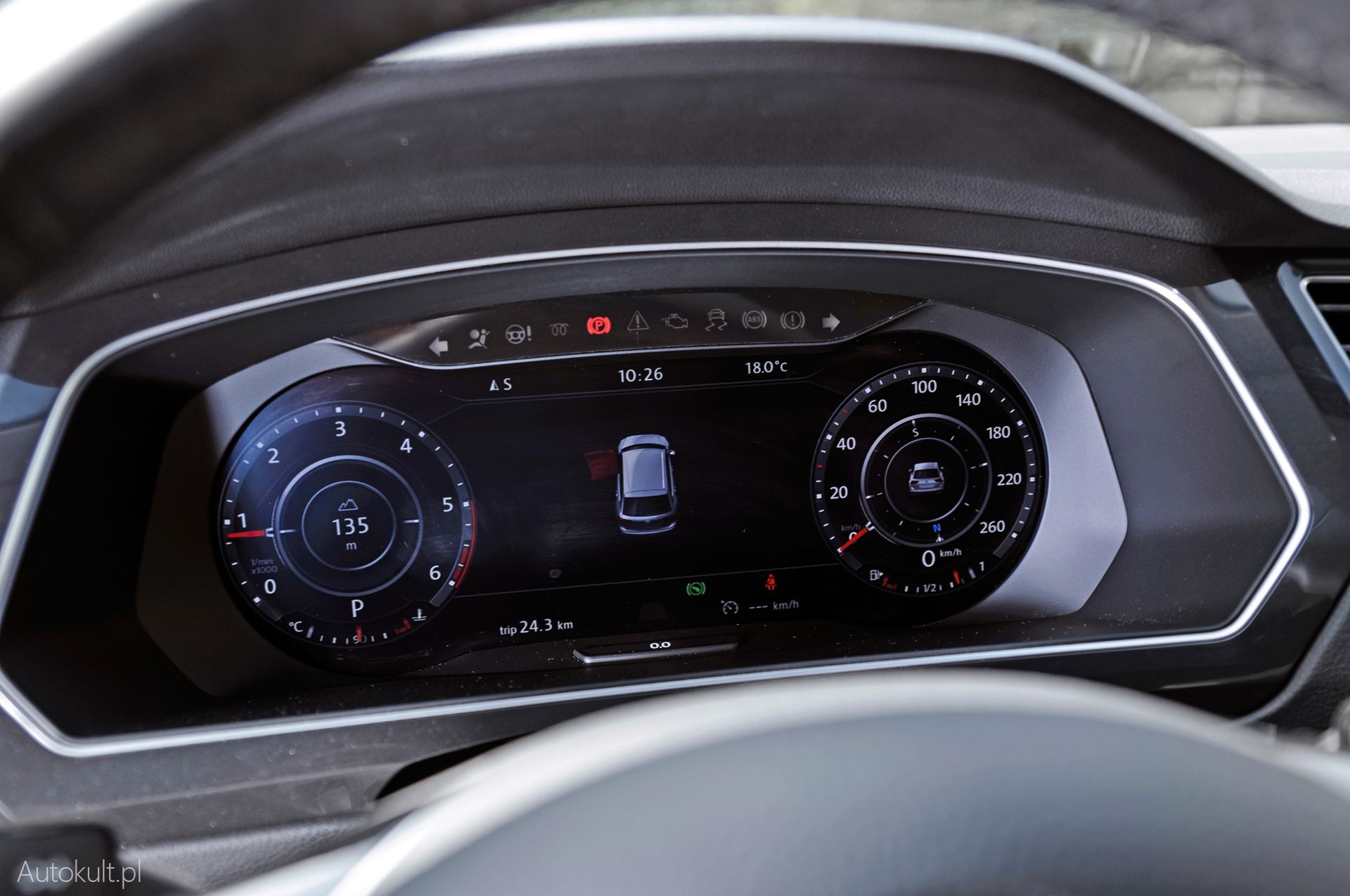 Nowy Volkswagen Tiguan (2016) - wirtualny kokpit