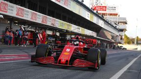 F1. Testy w Barcelonie. Sebastian Vettel najszybszy w czwartek. Ogromne problemy Lewisa Hamiltona