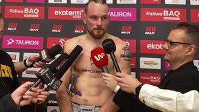 Wojciechowski po wygranej na gali FEN: "Spodziewałem się większej agresji"