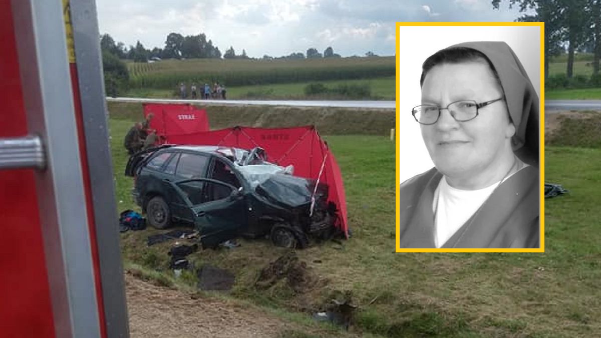 W tragicznym wypadku zginęła siostra Danuta 