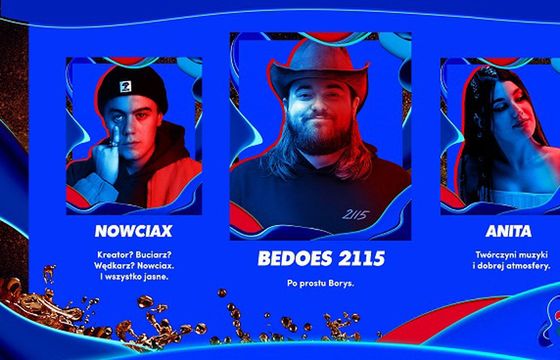 Pepsi oddaje swoje przestrzenie reklamowe młodemu pokoleniu