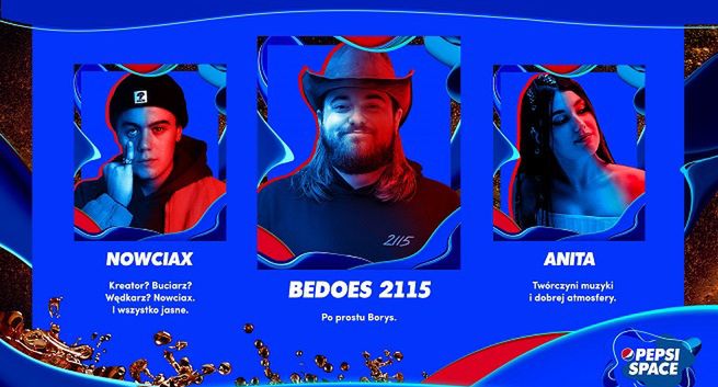 Pepsi oddaje swoje przestrzenie reklamowe młodemu pokoleniu