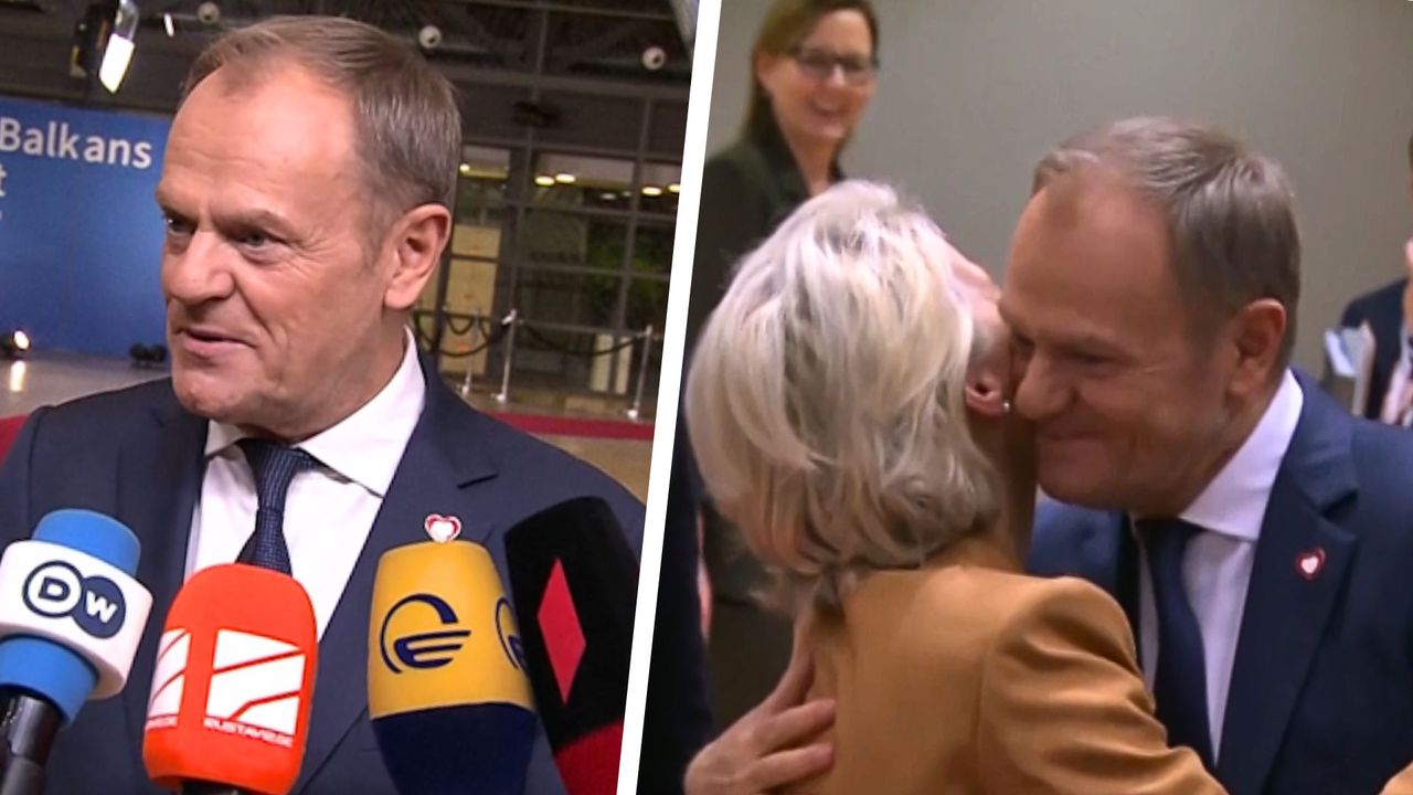 Tusk wita się w Brukseli. "Polska wróciła do Europy"